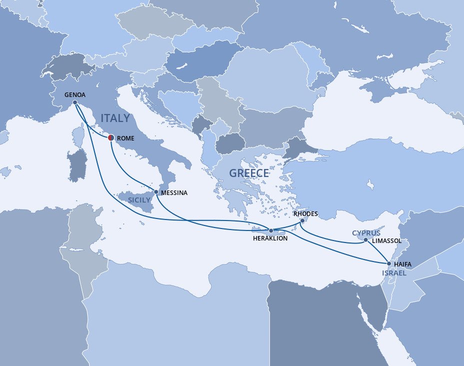 msc mediterranean cruise