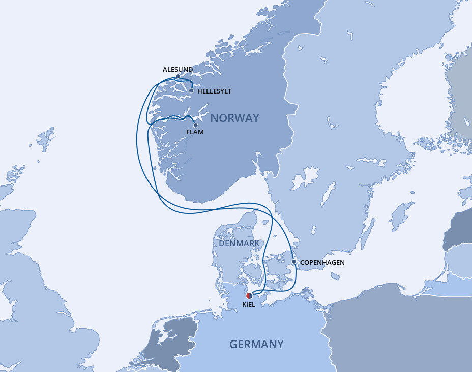 Northern Europe MSC Cruises (7 Night Roundtrip Cruise from Kiel)