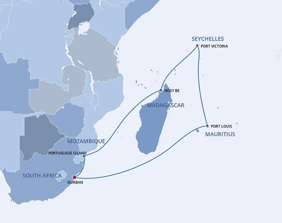 South Africa MSC Cruises (14 Night Roundtrip Cruise from Durban)