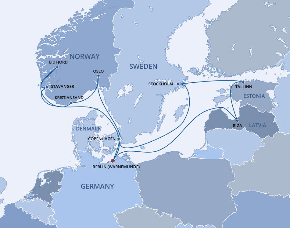 northern europe cruise itinerary