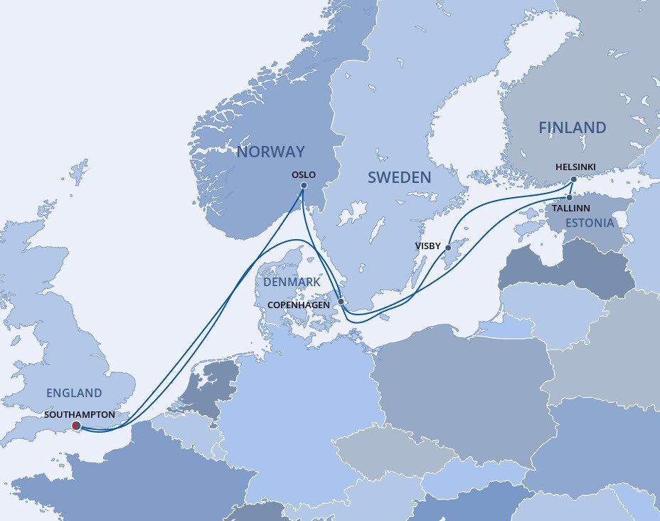 Northern Europe MSC Cruises (12 Night Roundtrip Cruise from London)