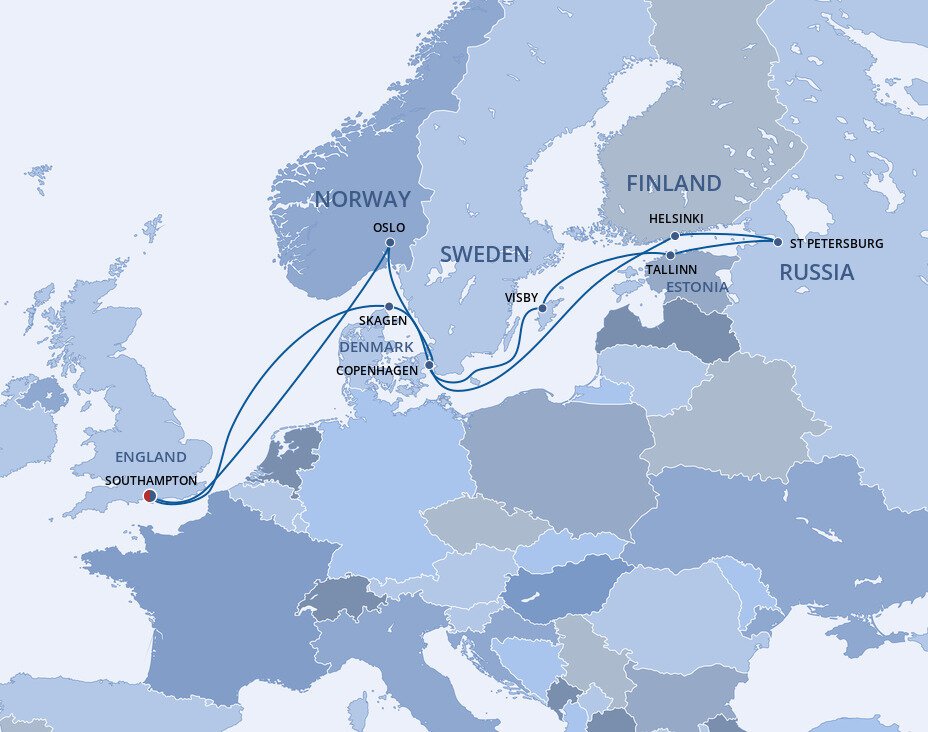 Northern Europe MSC Cruises (14 Night Roundtrip Cruise from London)