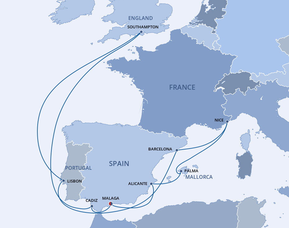 Northern Europe MSC Cruises (14 Night Roundtrip Cruise from Malaga)