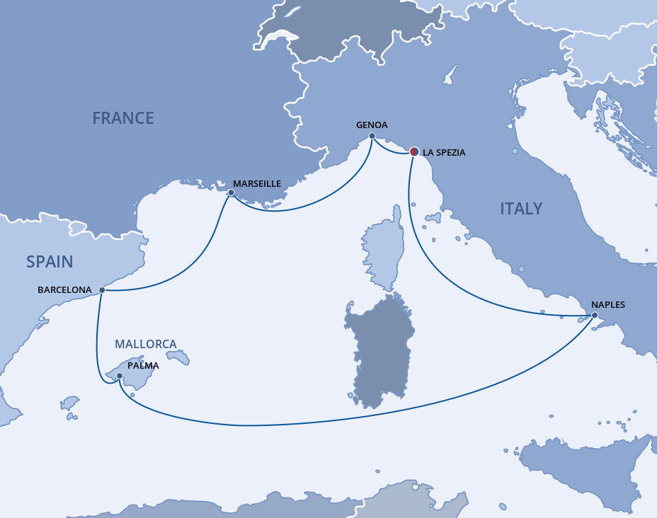 Mediterranean - MSC Cruises (7 Night Roundtrip cruise from La Spezia)