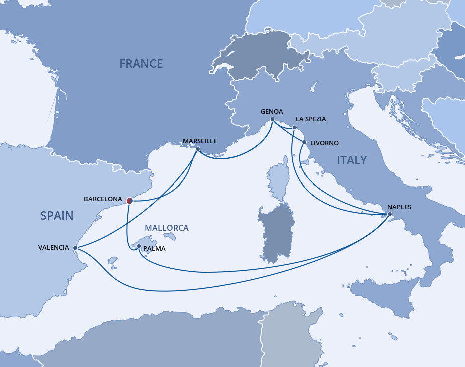 Mediterranean - MSC Cruises (13 Night Roundtrip cruise from Barcelona)