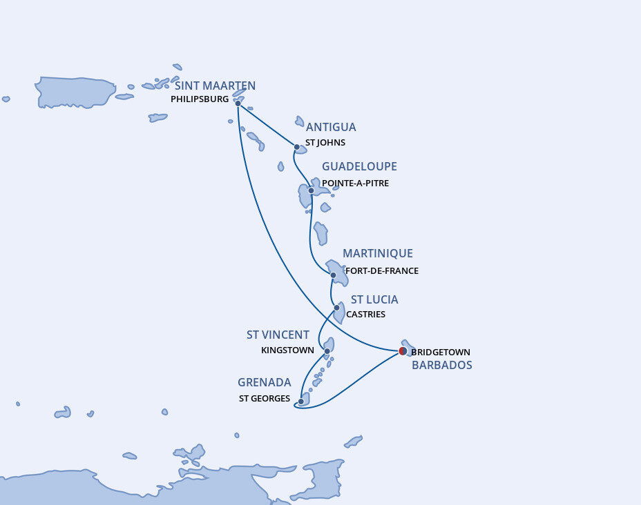 Caribbean And Antilles - MSC Cruises (10 Night Roundtrip Cruise from ...