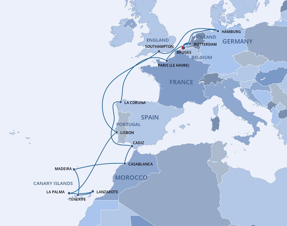 msc cruises northern europe 2022