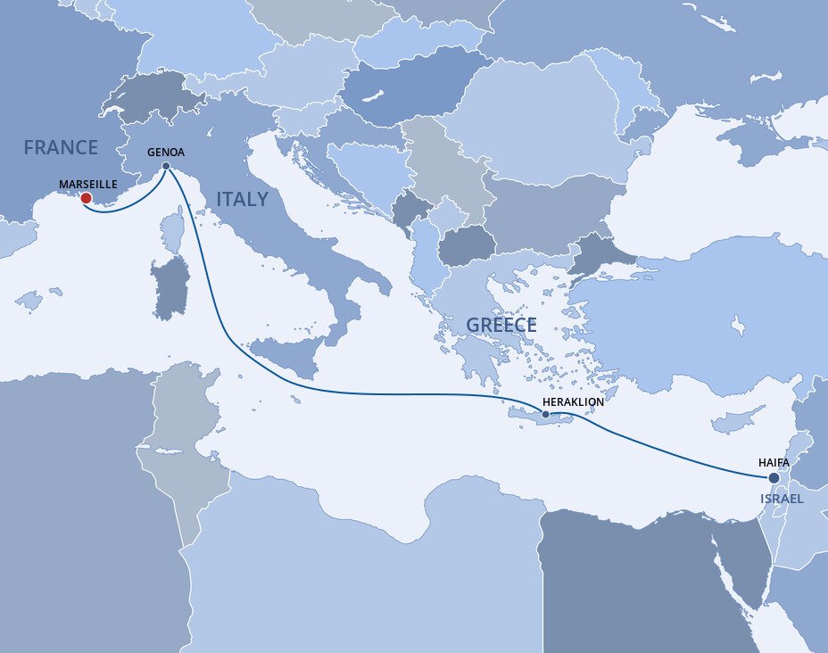 Mediterranean MSC Cruises (6 Night Cruise from Haifa to Marseille)