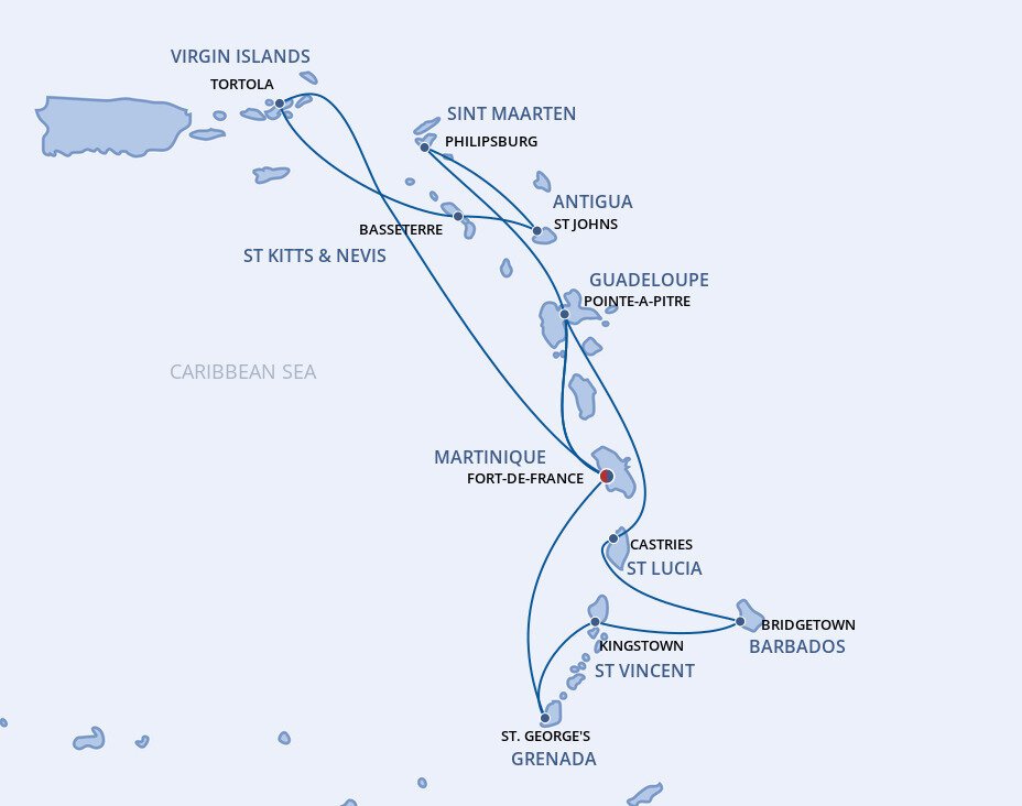 Caribbean And Antilles - MSC Cruises (14 Night Roundtrip Cruise from ...