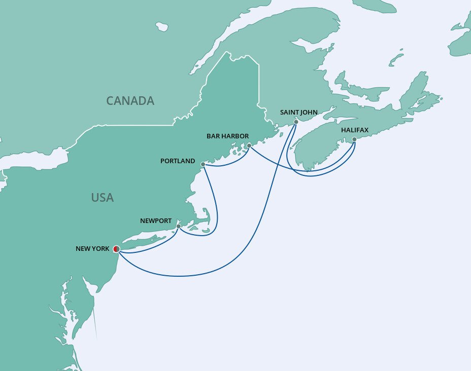 Canada & New England New York Norwegian Cruise Line (7 Night