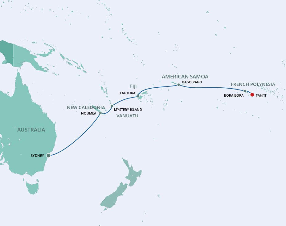 South Pacific - Norwegian Cruise Line (13 Night Cruise from Sydney to ...