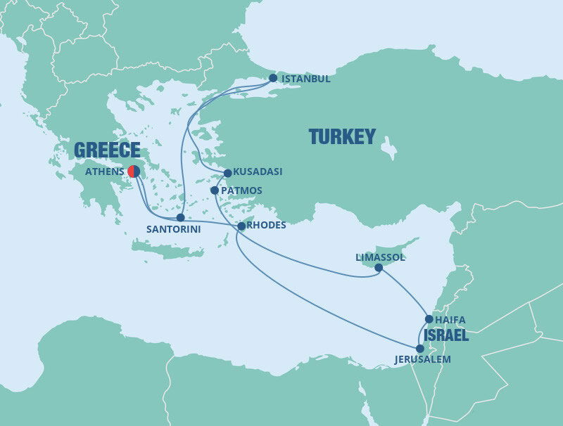 Greek Isles & Turkey - Norwegian Cruise Line (10 Night Roundtrip Cruise ...