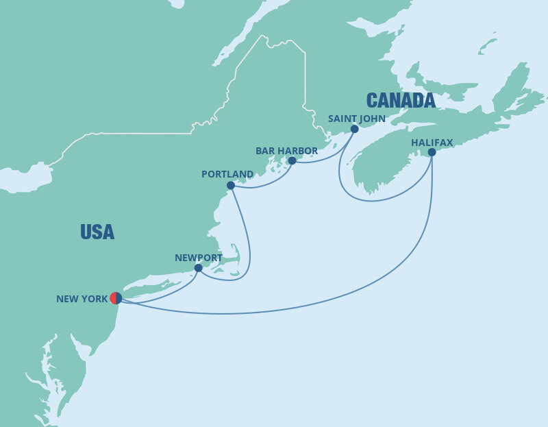 Canada & New England Norwegian Cruise Line (7 Night Roundtrip Cruise