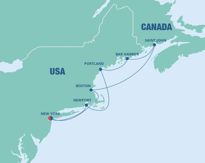 Canada & New England Norwegian Cruise Line (7 Night Roundtrip Cruise