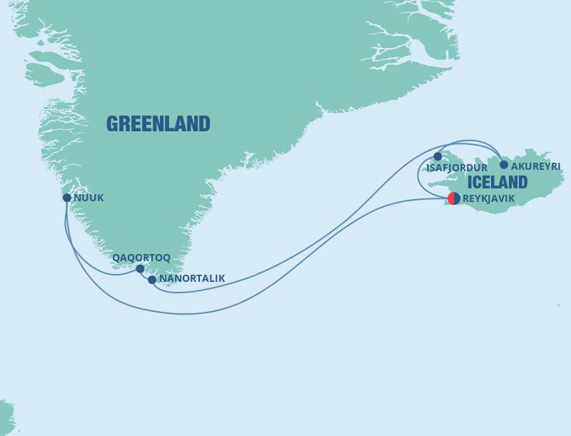norwegian cruise iceland and greenland