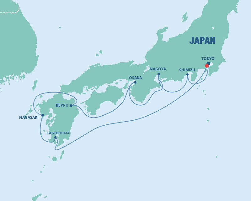 Asia - Japan - Norwegian Cruise Line (10 Night Roundtrip Cruise From Tokyo)