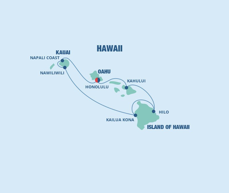 Hawaiian Islands Cruise 2025
