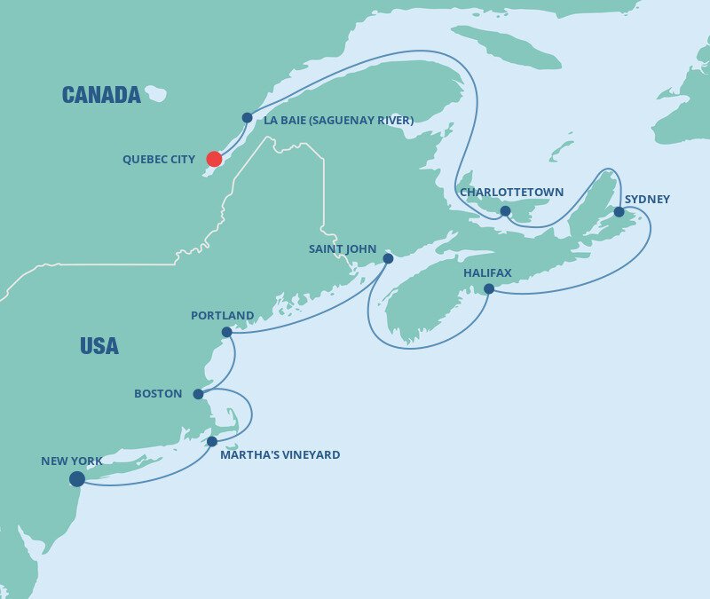 Canada & New England New York Norwegian Cruise Line (11 Night