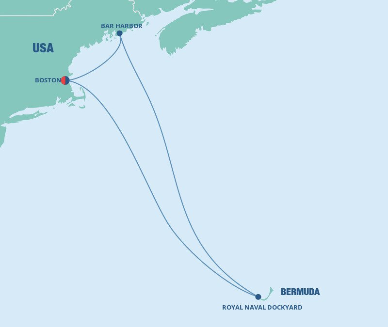 Bermuda Boston Norwegian Cruise Line (7 Night Roundtrip Cruise from