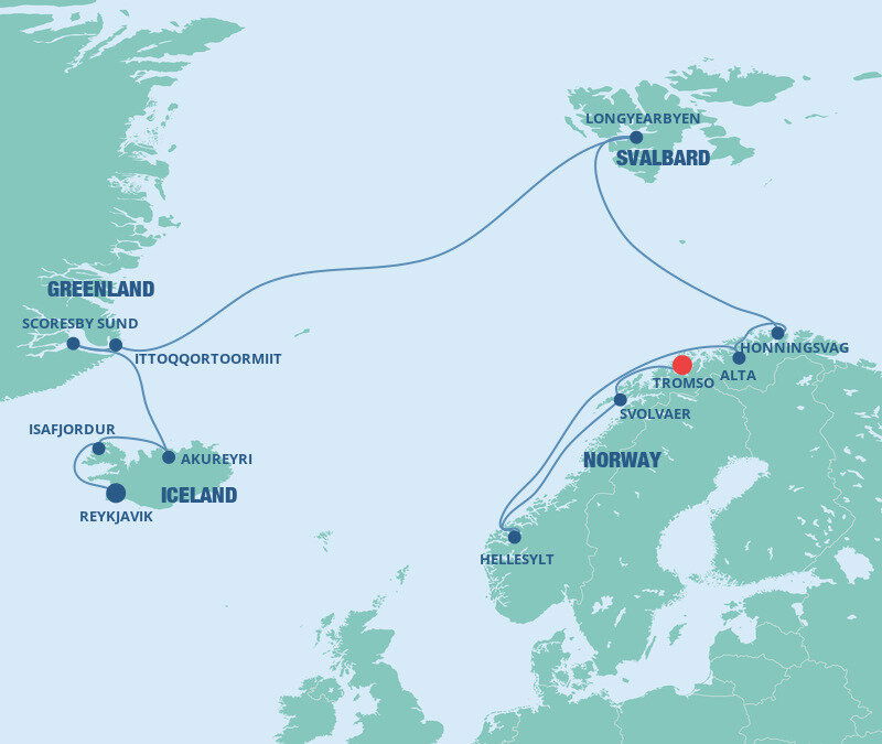Europe Iceland Norwegian Cruise Line (12 Night Cruise from