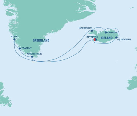 Greenland Cruises - 2023 & 2024 Seasons