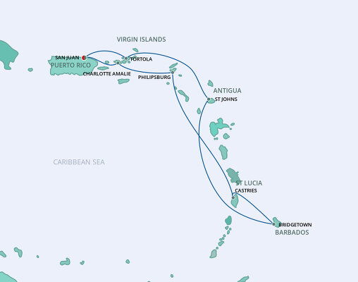 NCL Cruises Starting In San Juan - 2023-2025 Seasons NCL Cruises Starting In San Juan - 2023-2025 Seasons