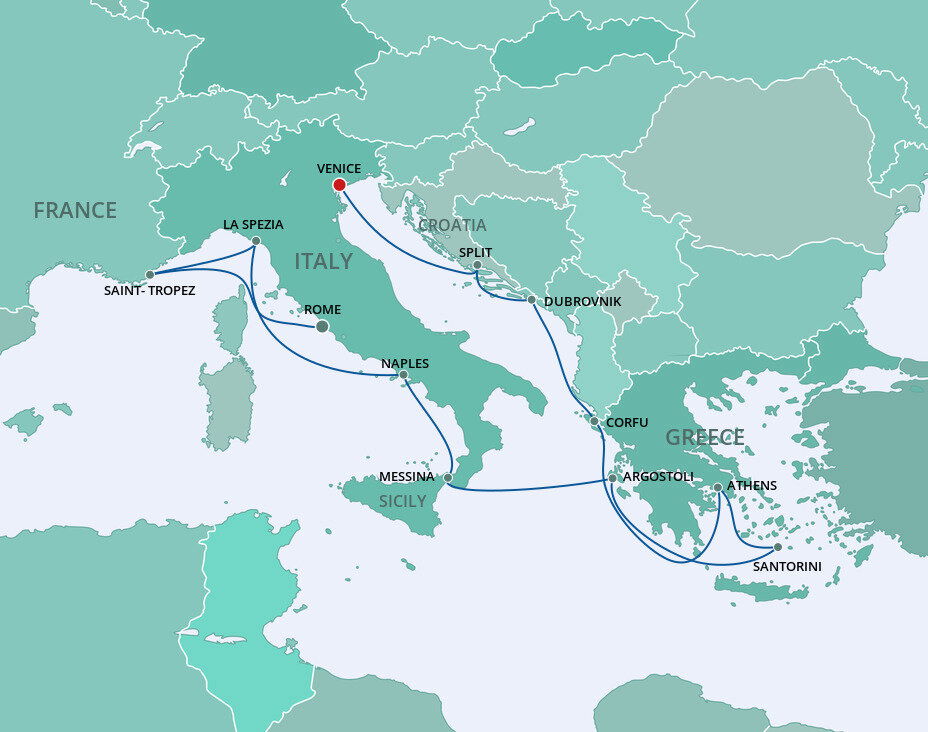 Europe - Greek Isles & Eastern Med - Norwegian Cruise Line (11 Night ...