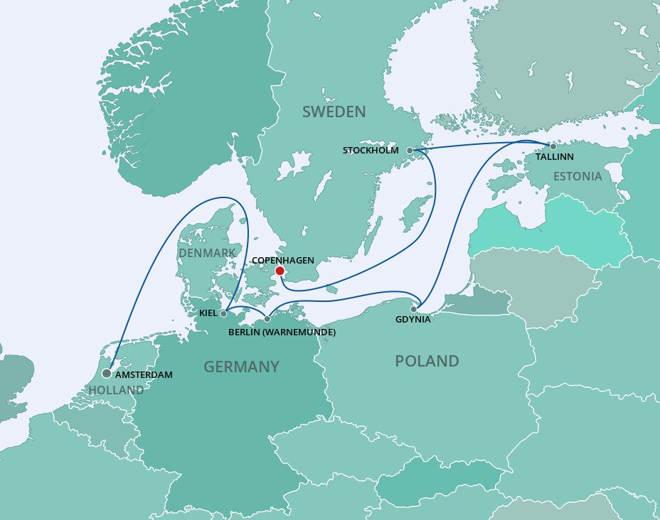 Baltic Cruises 2025
