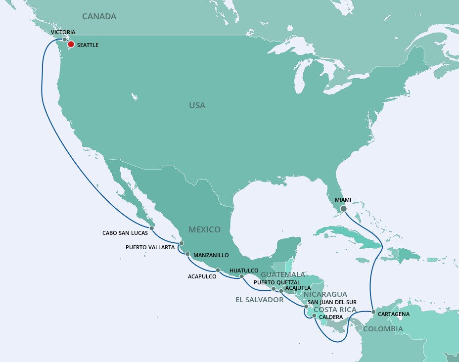 panama canal cruise from seattle