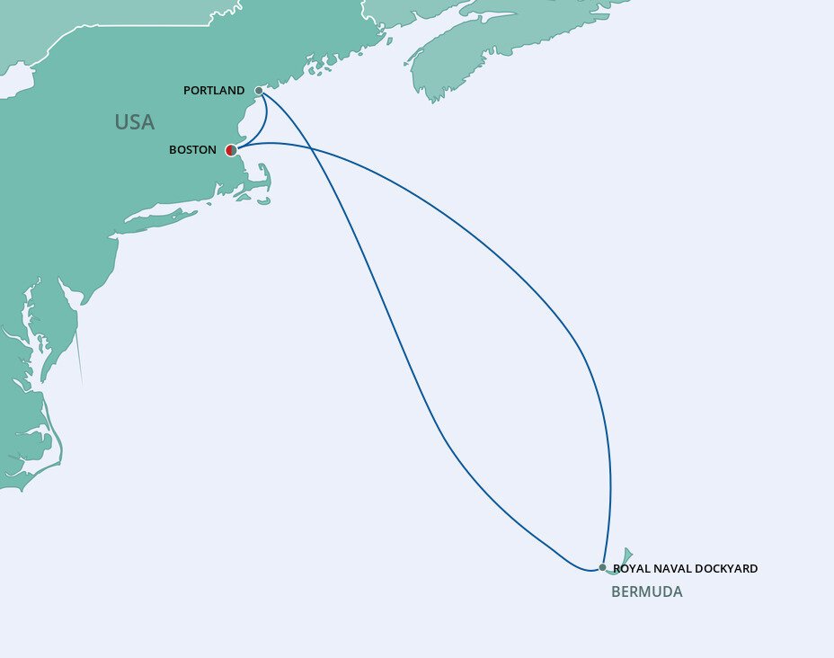 Bermuda Boston Norwegian Cruise Line (7 Night Roundtrip Cruise from