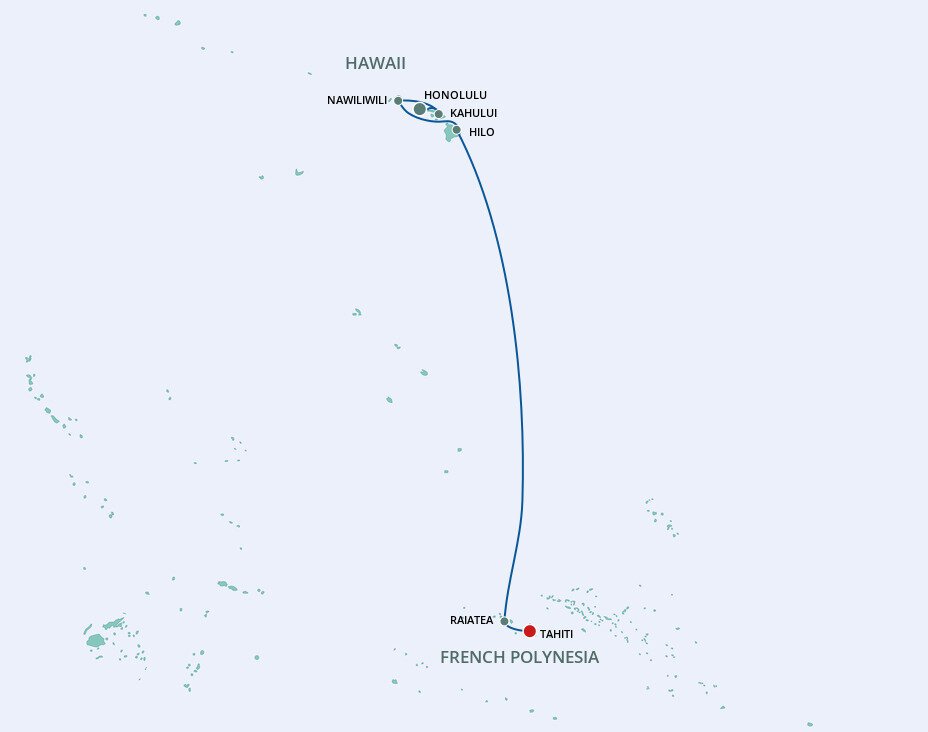 Hawaii Tahiti Norwegian Cruise Line (12 Night Cruise from Honolulu Hawaii Tahiti Norwegian Cruise Line (12 Night Cruise from Honolulu