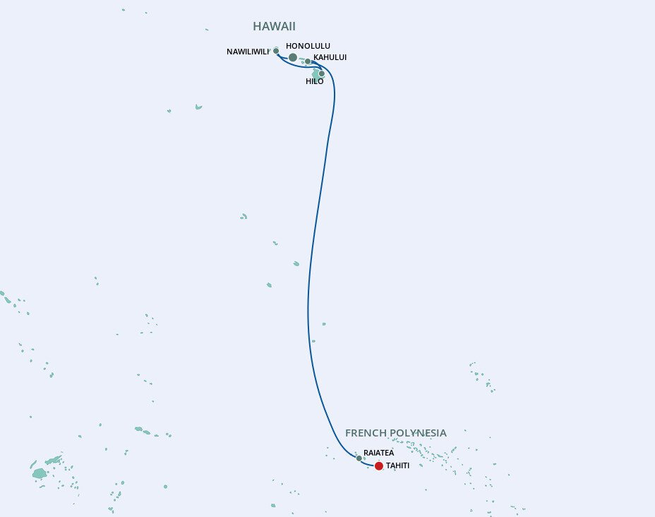 Hawaii Tahiti Norwegian Cruise Line (13 Night Cruise from Honolulu Hawaii Tahiti Norwegian Cruise Line (13 Night Cruise from Honolulu