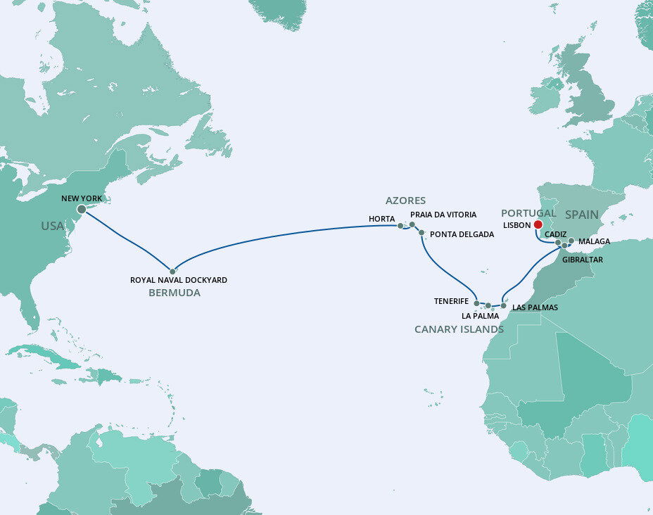 Repo Transatlantic Norwegian Cruise Line (18 Night Cruise from New