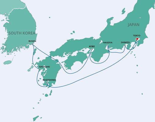 Japan Cruises - Norwegian Cruise Line (NCL) - 2023 & 2024 Seasons