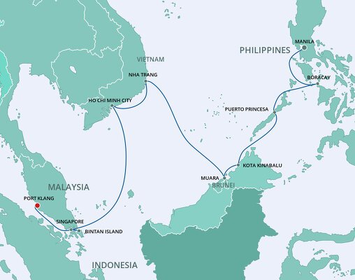 south east asia cruise 2023