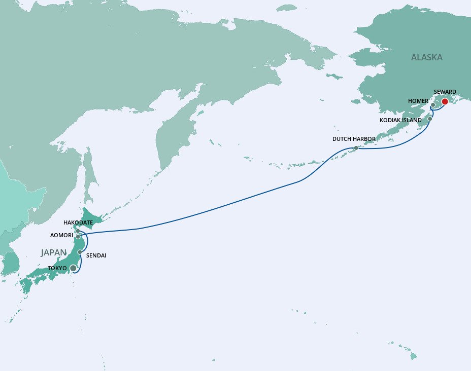 Japan & Alaska - Norwegian Cruise Line (12 Night Cruise from Tokyo to 