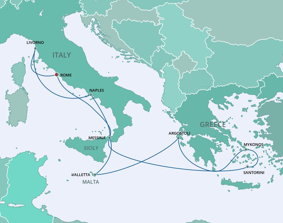 Greek Isles & Italy Norwegian Cruise Line (9 Night Roundtrip Cruise