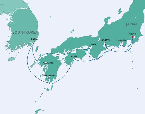 Japan Cruises Starting In March 2024