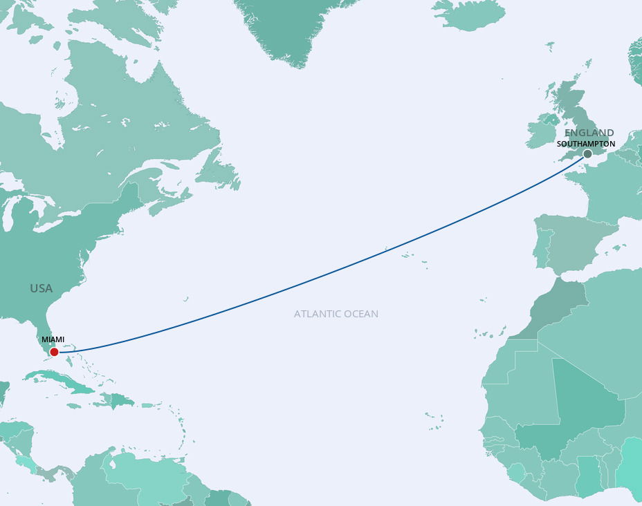 Cruises From England To USA 2023 2025 Seasons 95199