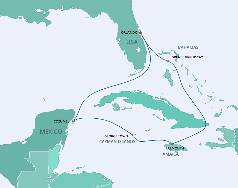 Caribbean - Norwegian Cruise Line (7 Night Roundtrip Cruise from Orlando)