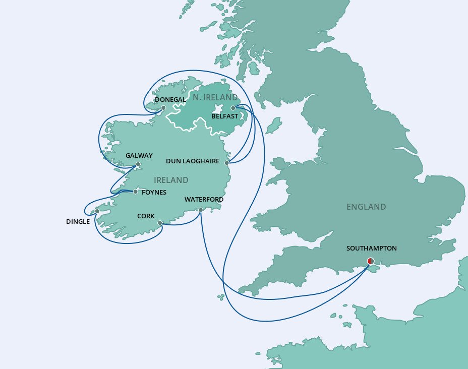 Ireland Cruises Starting In July 2025