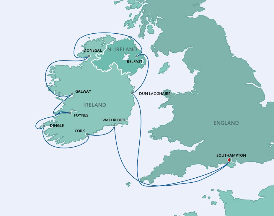 Ireland Cruises Starting In July 2025