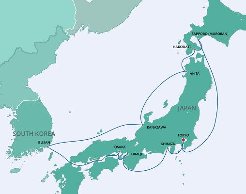 Japan Cruises - Norwegian Cruise Line (NCL) - 2024 & 2025 Seasons