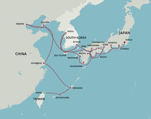 Japan Cruises Starting In April 2025