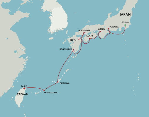 Japan Cruises - Oceania Cruises - 2024-2026 Seasons