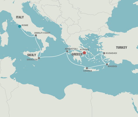 italy greece cruise 2024