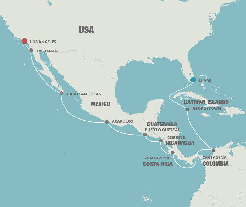 Inaugural Panama Canal Oceania (16 Night Cruise from Miami to Los