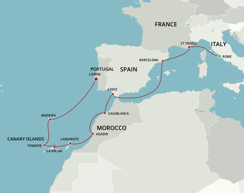 oceania cruises to morocco