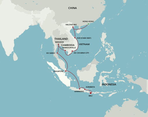 Asia Cruises Starting In June 2025