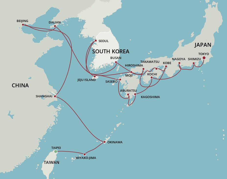 Japan Cruises Starting In April 2025